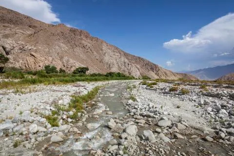 Desert Wash Stock Photos