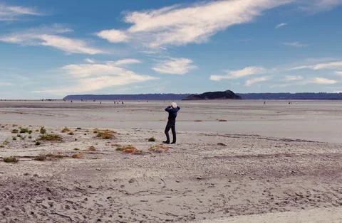 Desert watcher Stock Photos