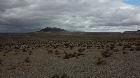 Desert Windy Day Stock Footage 163700974
