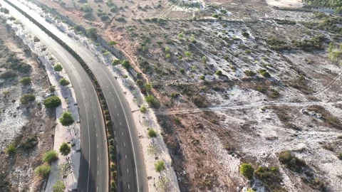 Desert with yellow sands Stock Footage 238065994