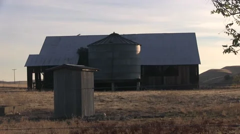 Deserted barn Video stock 43330250