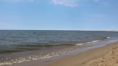Deserted beach Stock Footage 137972739
