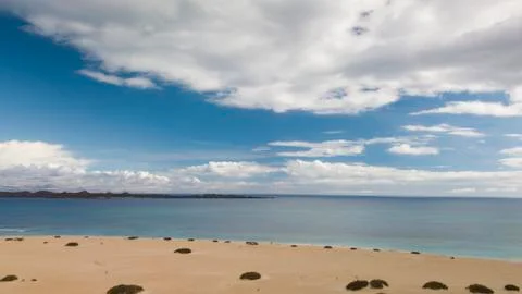 Deserted beach Stock Photos
