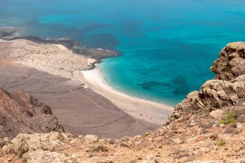 Deserted beach Stock Photos