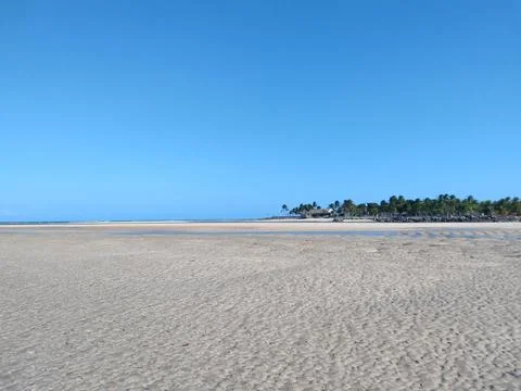 Deserted beach Stock Photos