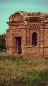 Deserted Chapel 写真素材