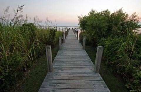 Deserted Dock Stock Photos