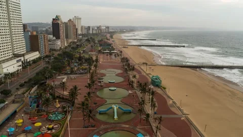 Deserted Funfair Stock Footage 139195555