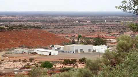 Deserted Gold Fields Time Lapse Video stock 48909074