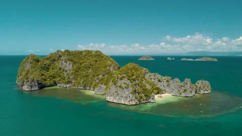 Deserted Island Video stock 213187105
