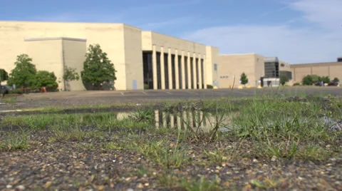 Deserted Mall Stock Footage 35482964