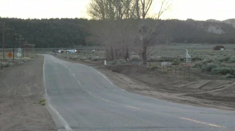 Deserted Road 2 Video stock 738452