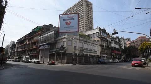 Deserted Road-Coronavirus Emergency-lockdown-pandemic Video stock 131452426