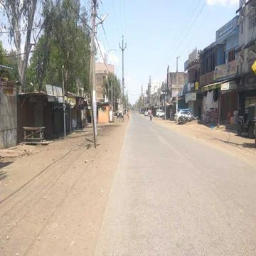 Deserted road Stock Photos