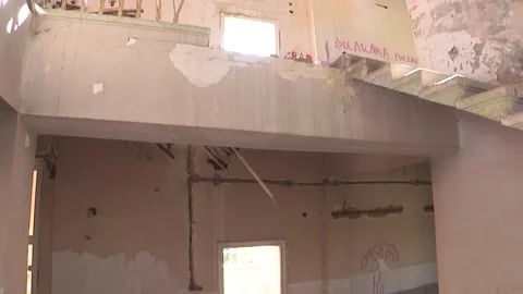Deserted school bulgaria 스톡 동영상 276086784