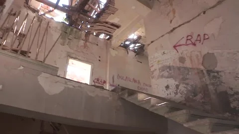 Deserted school bulgaria 스톡 동영상 276086789
