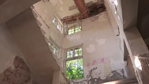 Deserted school bulgaria 스톡 동영상 276086797