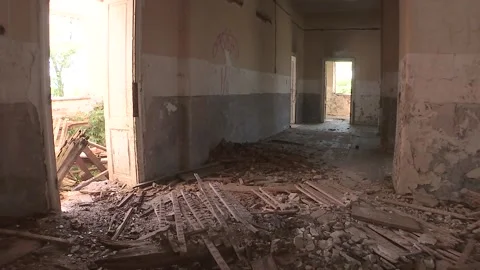 Deserted school bulgaria 스톡 동영상 276086799