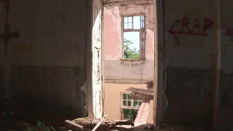 Deserted school bulgaria 스톡 동영상 276086809
