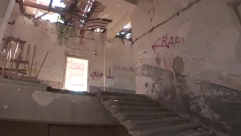 Deserted school bulgaria 스톡 동영상 276086811