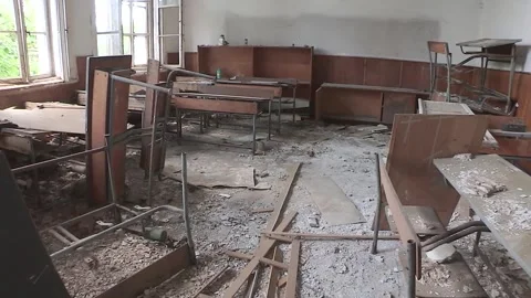 Deserted school bulgaria 스톡 동영상 276086937