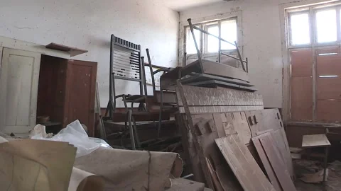 Deserted school bulgaria 스톡 동영상 276086946