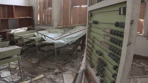 Deserted school bulgaria 스톡 동영상 276086969