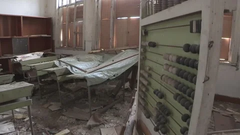 Deserted school bulgaria 스톡 동영상 276086973