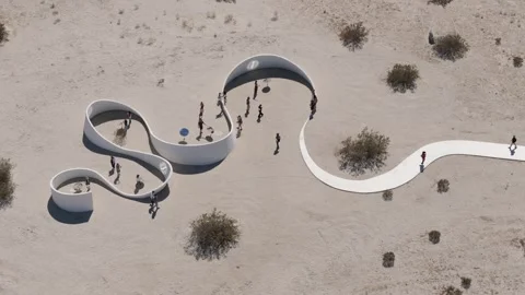 DesertX exhibition 2025 Stock Footage 304623714