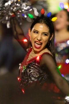 Desfile de Navidad Stock Photos
