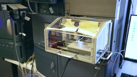 DESI - Desorption Electrospray Ionization mass spectrometer 스톡 동영상 231801695