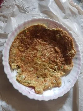 Desi sindhi egg Omelette Stock Photos