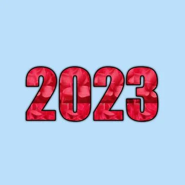 Design  2023 theme Illustrazione stock