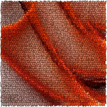 Design abstract backgrounds. In red and gold colors Illustrazione stock