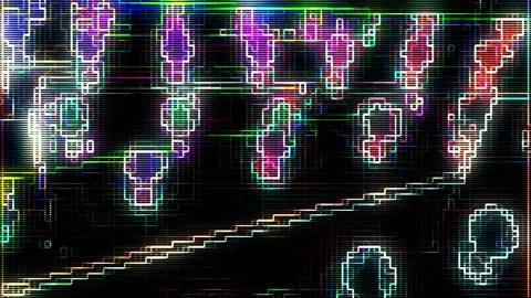 Design abstract digital background Stock Footage 145318970