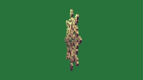 Design Animated On Chroma Key For Compositing Stock Footage 338017787