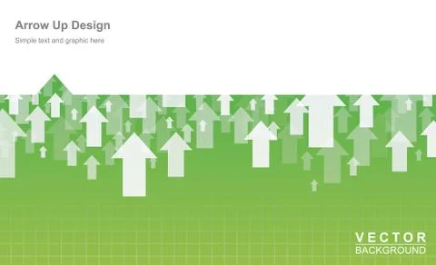 Design arrow up Stock Illustration