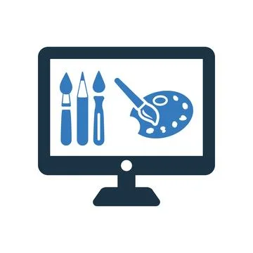 Design, artistic, graphic icon. Editable vector graphics. Stock Illustration