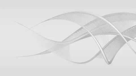 Design background of abstract curved structures in flowing motion (FULL HD) 스톡 동영상 60982245