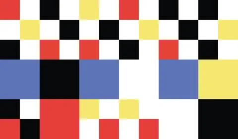 Design background checkerboard card fun unique abstract Stock Illustration