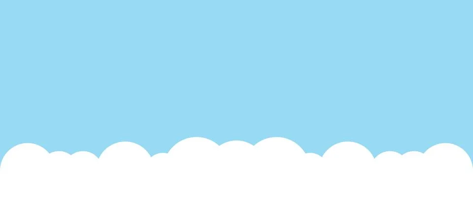 Design background cloud blue light unique abstract white Stock-Illustration