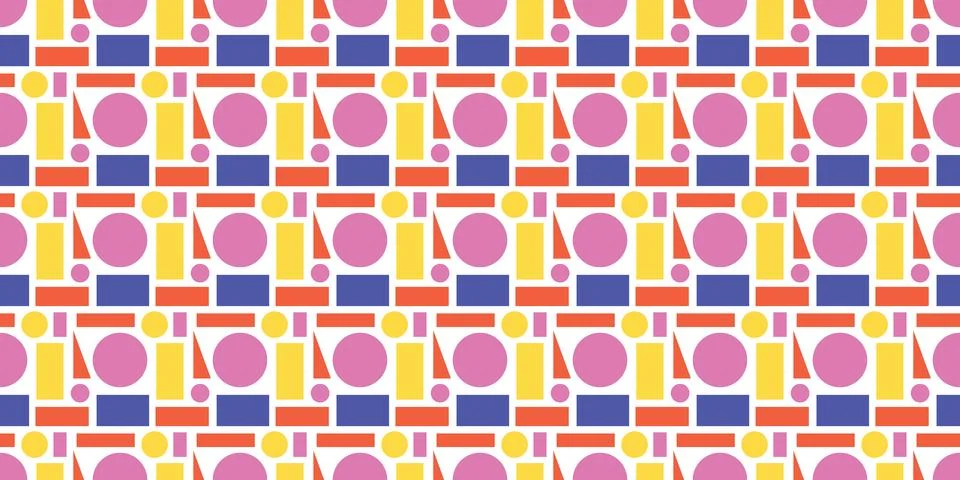 Design background geometric unique abstract retro vibrant Ilustración de archivo