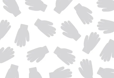 Design background glove hand unique repeat abstract background white Иллюстрация