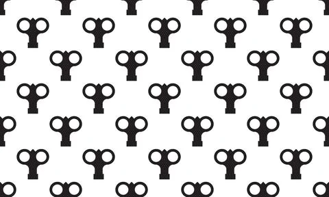 Design background key toy classic repeat pattern unique Stock Illustration