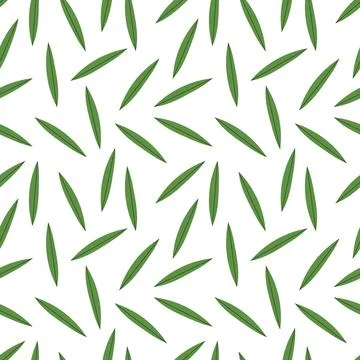 Design background leaf bamboo repeat loop unique infinite Stock Illustration