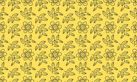 Design background line black plant unique abstract paper イラスト素材