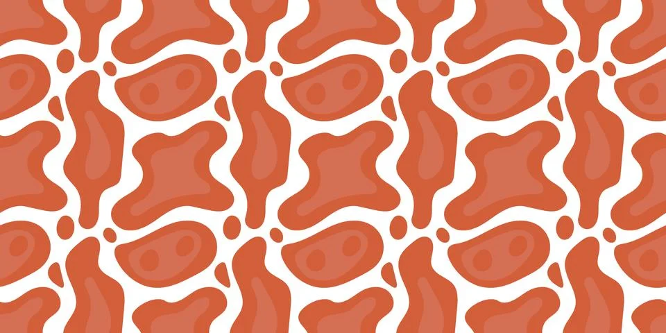 Design background liquid brown abstract repeat pattern Illustrazione stock