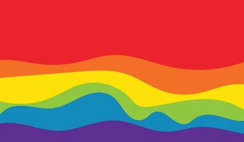 Design background ocean wave liquid rainbow colorful unique Illustrazione stock