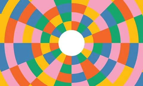 Design background spinning tunnel pixel bold 库存插图