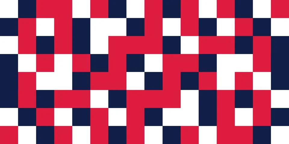 Design background square pixel abstract unique Stock Illustration